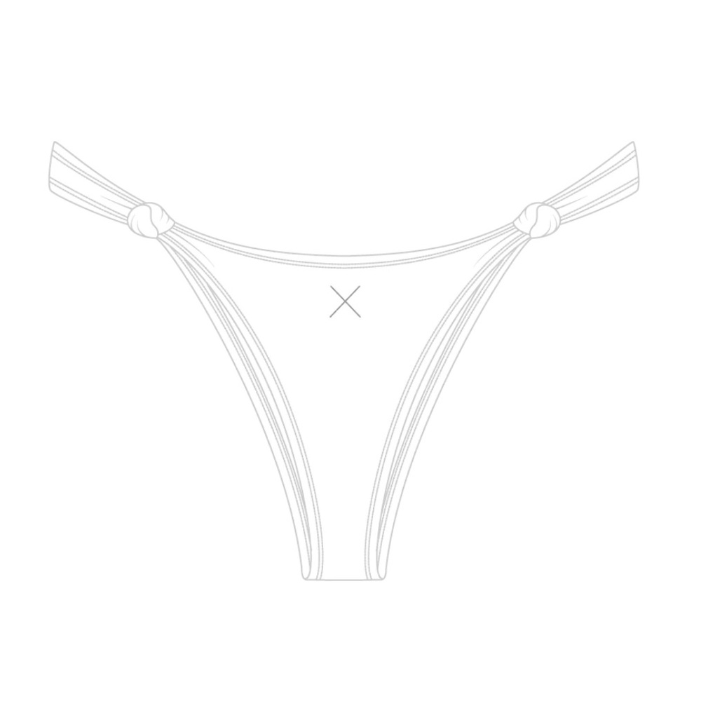 VENICE WHITE TWIST BOTTOMS Boutine LA